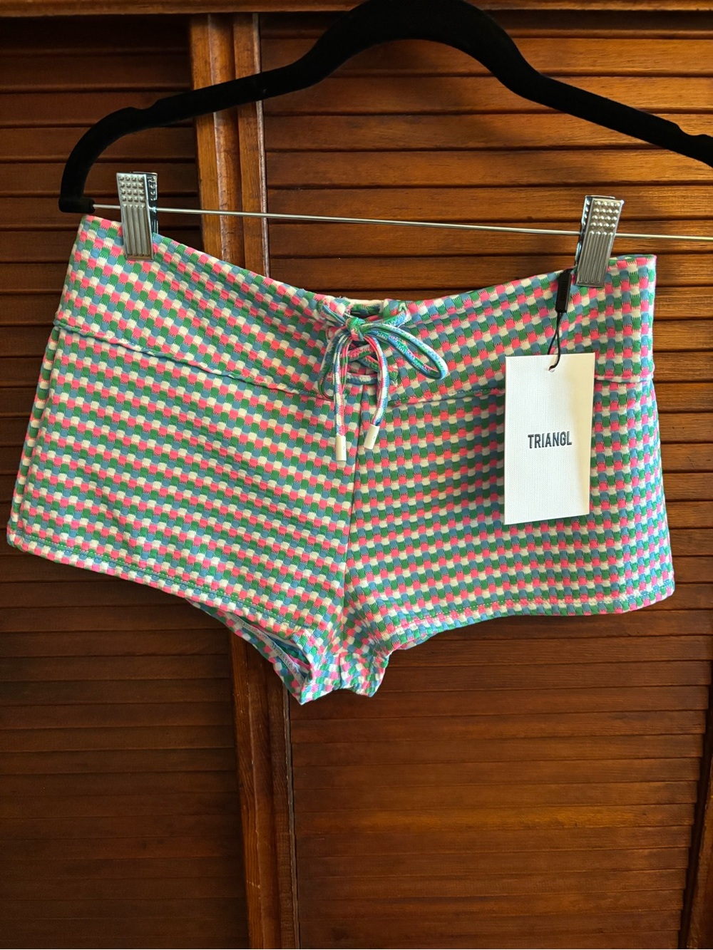 TRIANGL Fredy Textured Short in Mulberry